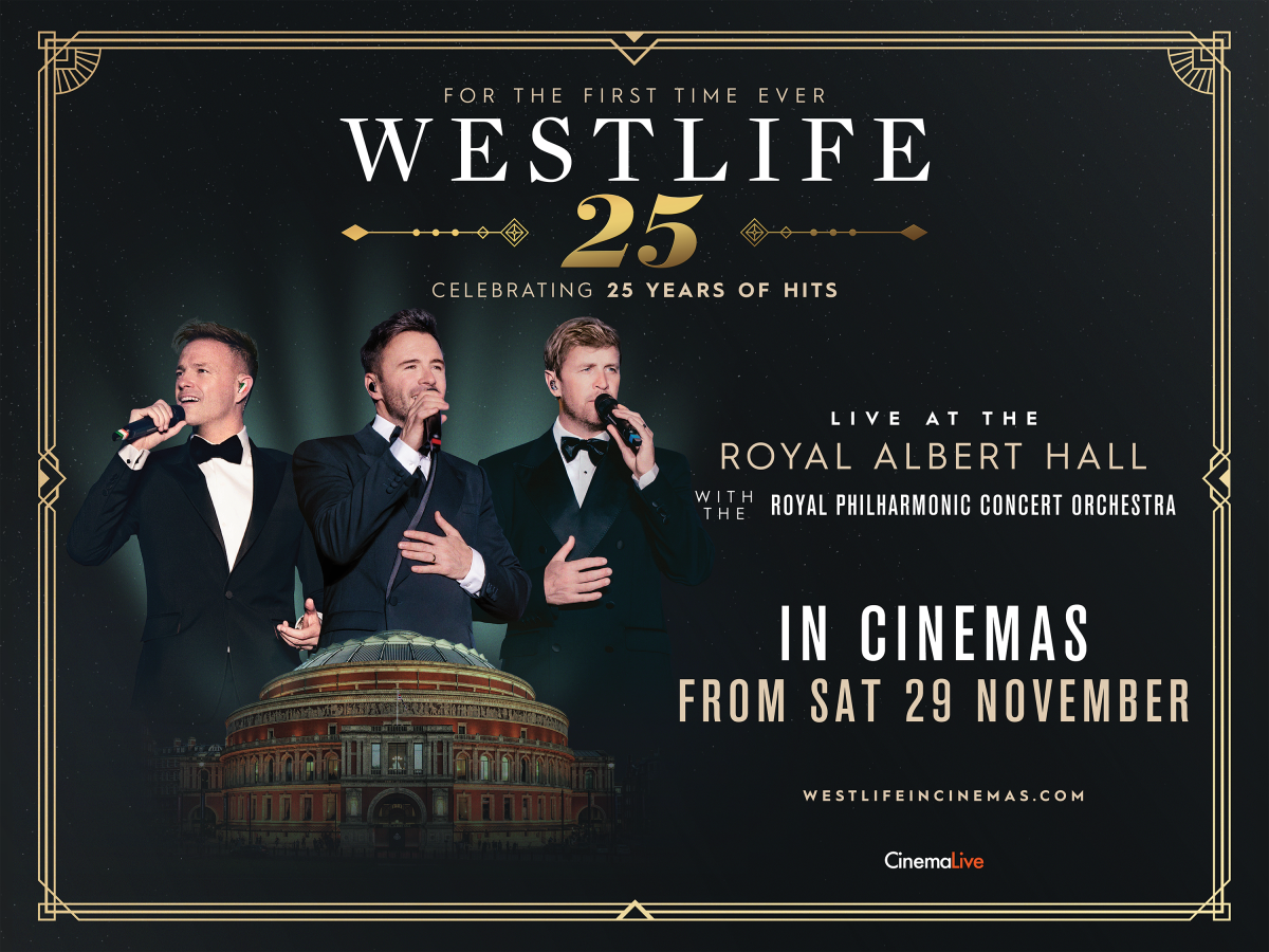 Westlife - Royal Albert Hall (25th Anniversary Concert) from https://sjt.uk.com