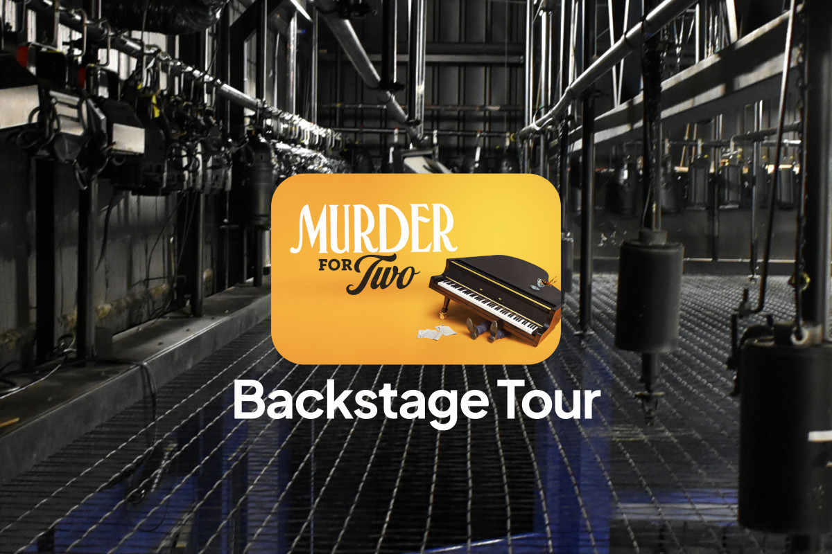 Backstage Tour: Murder for Two from https://sjt.uk.com