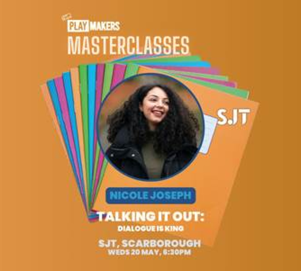 Playwriting Masterclass: Talking It Out - Dialogue is King from https://sjt.uk.com