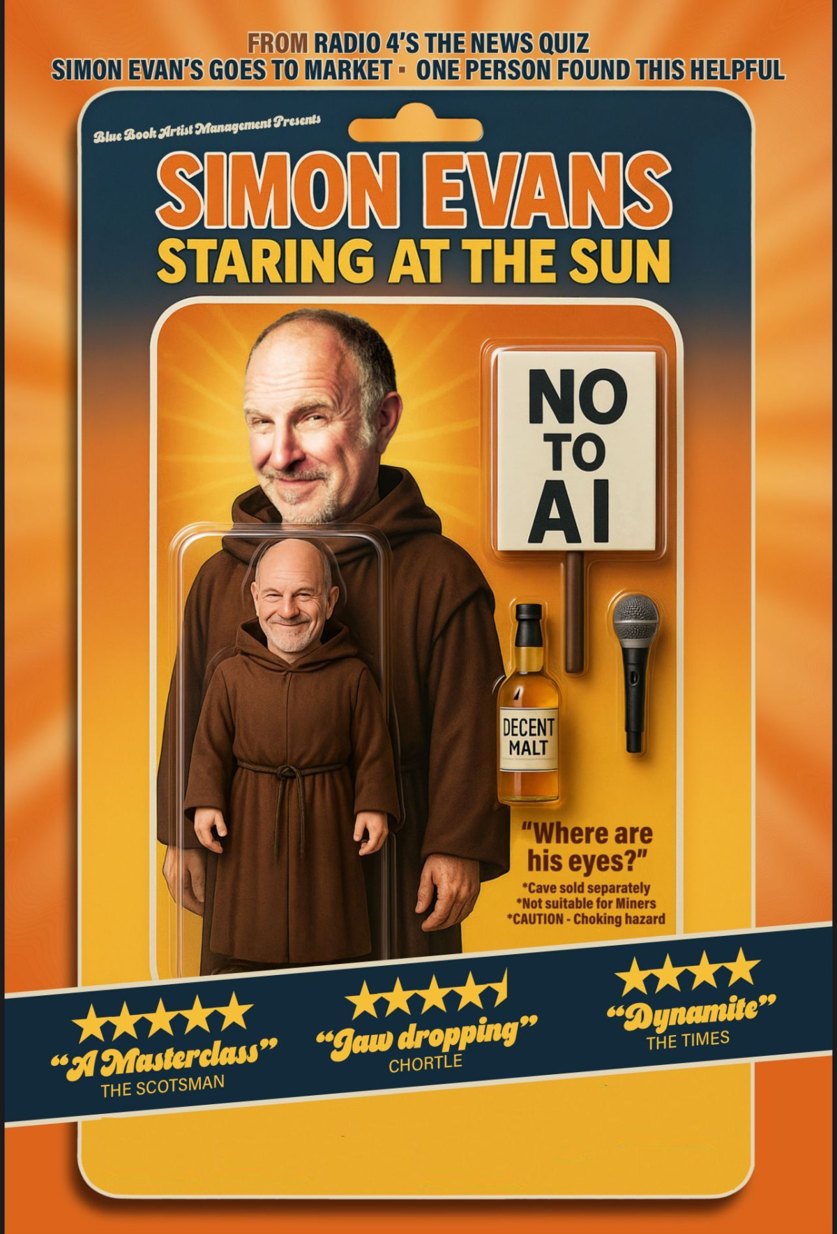 Simon Evans: Staring at the Sun from https://sjt.uk.com